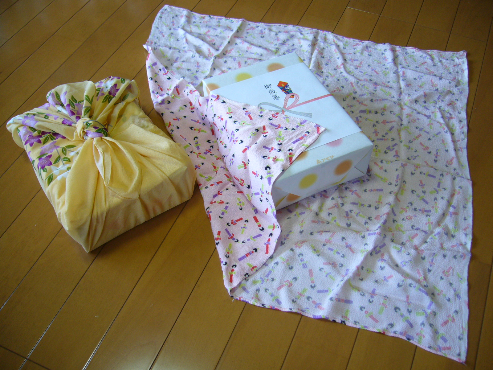 Reusable Gift Wrap Cloth used in Traditional Japanese Gift Giving