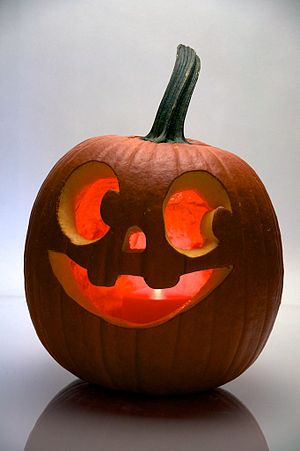 English: Halloween pumpkin.